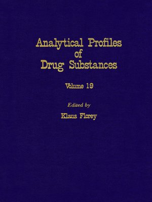 cover image of Profiles of Drug Substances, Excipients and Related Methodology